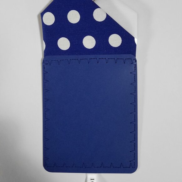 NEW - Contrasting Color 100% Cotton Pre-Folded Pocket Square Handkerchief Insert - Picture 4 of 7